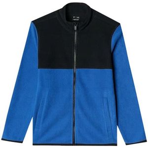 4F Fleecejack - Kleurenblok - 100% Polyester - Volledige Ritssluiting