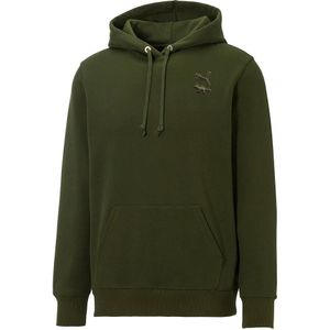 Puma x Maison Kitsune - Pullover - Donkergroen - Heren Hoodie