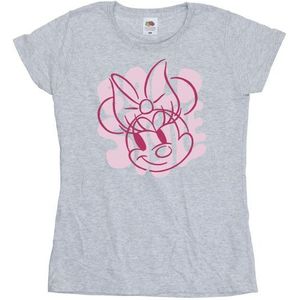 Li-cense Disney dames minnie mouse bold style katoenen t-shirt