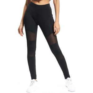 Urban Classics Dames technische mesh legging (set van 2)