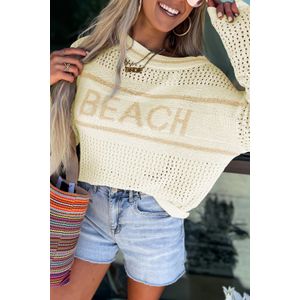 Strand Graphic Trui Top