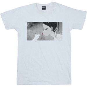 Li-cense Disney dames the princess and the frog kiss cotton boyfriend t-shirt