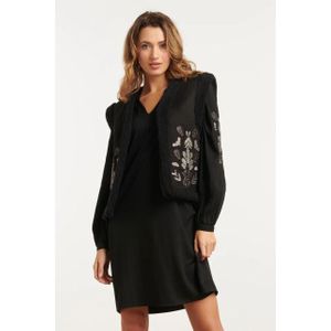 Smashed Lemon 25794 – gilet met handgeborduurde details |