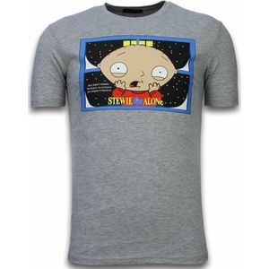 Local Fanatic Stewie home alone t-shirt