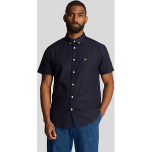 Lyle And Scott - Oxford Shirt - Korte Mouwen - Navy