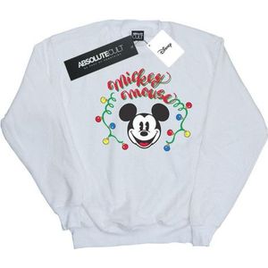 Li-cense Disney heren mickey mouse kerstverlichting sweatshirt