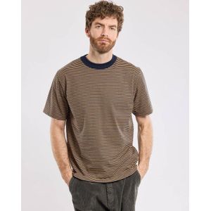 Armor Lux - T-shirt - Blauw - Korte Mouw - 59643 BIO GOTS