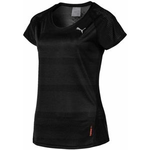 Puma - Thermo R+ - Korte Mouw T-shirt - Zwart - Dames