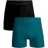 Muchachomalo Jongens 2-pack boxershorts effen