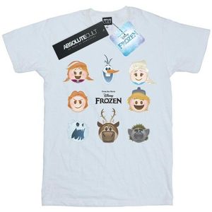 Li-cense Disney dames frozen heads katoenen vriendje t-shirt