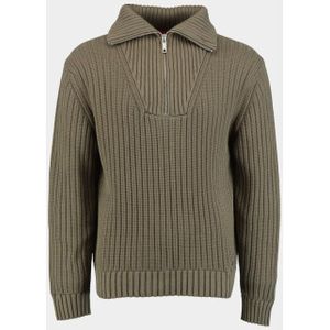 HUGO - SRIGG - Schipperstrui - Effen - Regular Fit - Puur Katoen