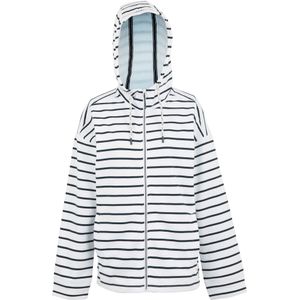Regatta - Bayletta II - Hoodie - Gestreept - 60% Katoen, 40% Polyester, Volledige Rits