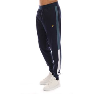 Lyle And Scott - Fly Fleece Colour Block - Trainingsbroek - Navy