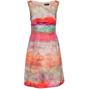 Empirejurk - Mouwloze Jurk - Met Print