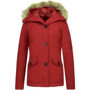 TheBrand - Winterjas Canada - Kort - Rood - Dames Winter Parka