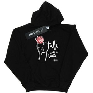 Li-cense Disney heren tale as old as time rose hoodie