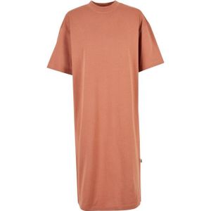 Urban Classics Dames lang organisch oversized t-shirt jurk