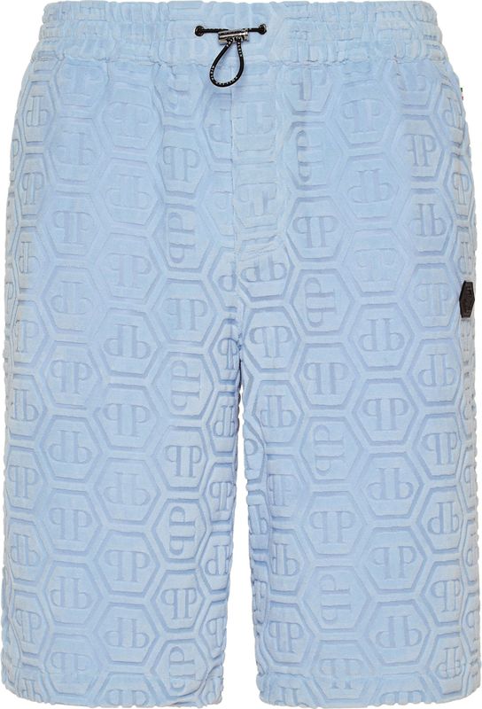 Philipp Plein - Korte Broeken - Wit - Cool Kid Fit Jacquard