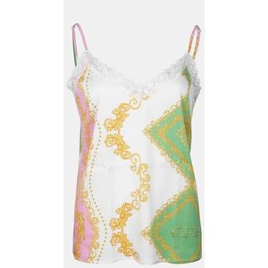 Mucho Gusto - Slip Top - Ecru - Baroque Print