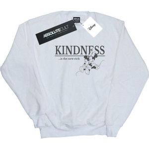 Li-cense Disney dames minnie mouse kindness is rich sweatshirt