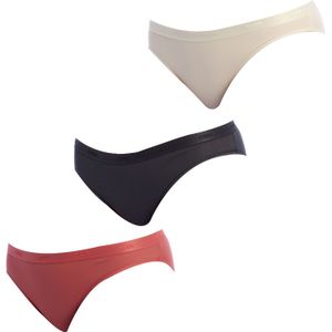 Les Pockets - D4H00 - Stretchstoffen Slips - Set van 3