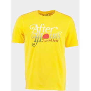 Scotch & Soda T-shirt korte mouw after hours garment dye t-shir 173031/6209