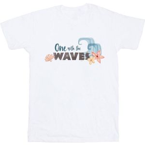 Li-cense Disney heren moana eén met de golven t-shirt
