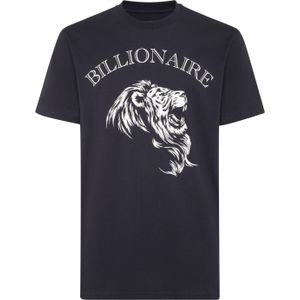 T-shirt - Ronde Hals - Leeuw - 100% Premium Katoen - Normale Pasvorm