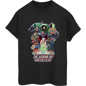 Li-cense Dc comics dames dc league of super-pets super powered pack katoenen vriendje t-shirt