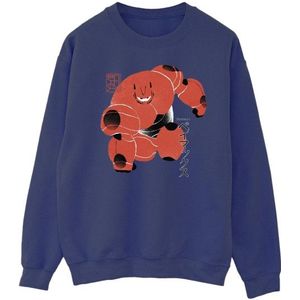 Li-cense Disney heren big hero 6 baymax suite pose sweatshirt