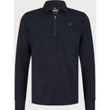 Blue Industry - Lounge Jersey Trui - Regular Fit - Half-zip