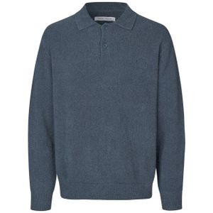Samsøe Samsøe - Sanino - Trui - Blauw - Heren