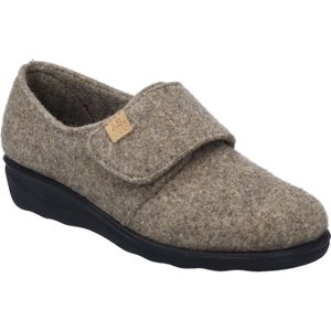 JOSEF SEIBEL - Nice 09 - Pantoffel - Bruin - Vilt - Polyurethaan Zool