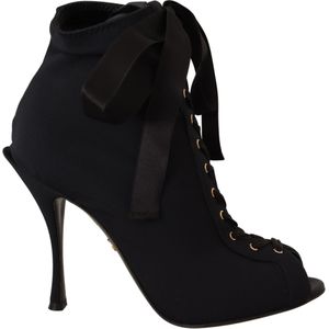 Dolce & Gabbana - Heeled Boots - Zwart - Dames