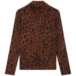 Fabienne Chapot - CLTTOP49AW250206 - Top - Dierenprint - Burnt Sugar