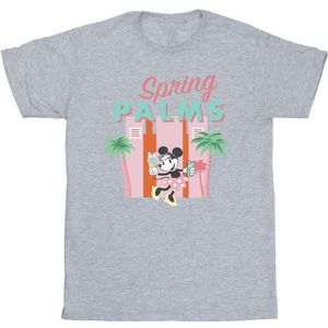 Li-cense Disney heren minnie mouse lentepalmen t-shirt
