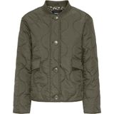 Only - Onlsalsa Leo Jacket - Army - Dames Winterjas