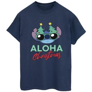 Li-cense Disney dames lilo and stitch kerstboom tinten katoenen vriendje t-shirt