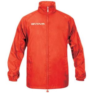 Givova - Basico - Waterdichte Jas - Zwart - 100% Polyester