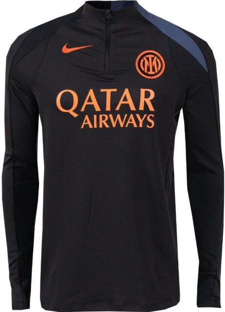 Nike - Inter Milan Strike - Trainingstrui - Zwart Donkerblauw Oranje - 1/4-Zip