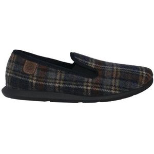 Rohde Fermo - Heren Slof - Blauw - Wollen Bovenwerk - Slipvaste Zool