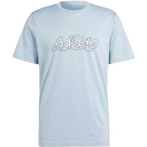Adidas - Heren - T-shirt - Grafisch - Katoen