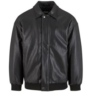 Urban Classics Heren synthetisch leren blouson jas