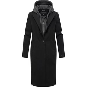 Navahoo - Kekstraum - Dames Overgangsmantel - Met Uitneembare Hoodie-inzet