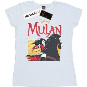 Li-cense Disney dames mulan movie horse frame katoenen t-shirt