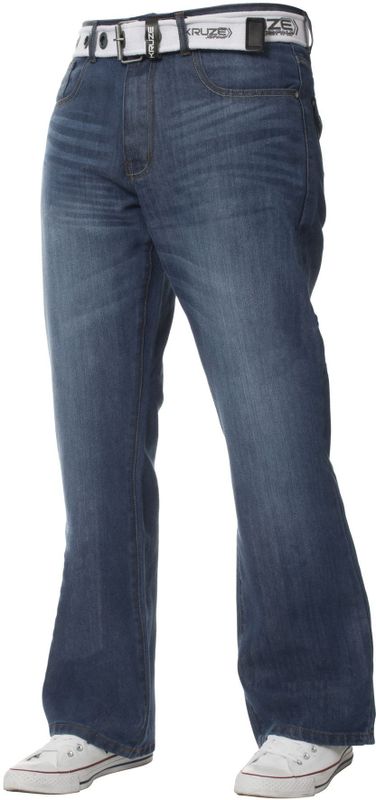 Kruze - Bootcut Denim Jeans - Heren
