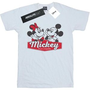 Li-cense Disney heren mickie en minnie 90 jaar t-shirt