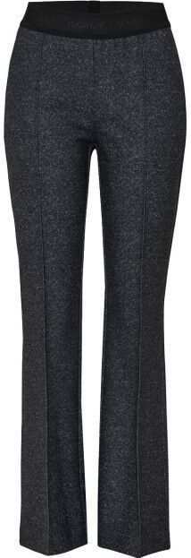 TONI - Broek Jenny Flared - Antraciet - Pantalon