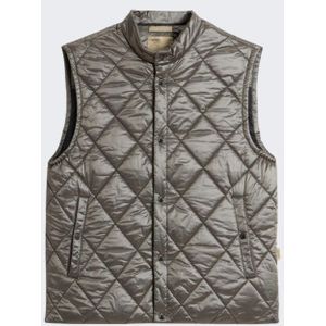 Woolrich Heren black yarn nylon vest
