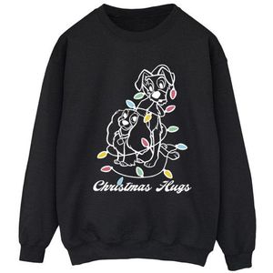 Li-cense Disney dames lady and the tramp kerstknuffels sweatshirt
